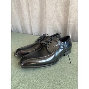 Nunn Bush Men’s Black Comfort Gel Oxfords – Size 8.5